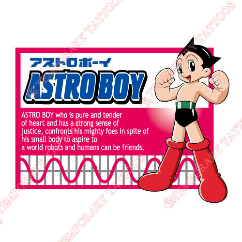 Astroboy Customize Temporary Tattoos Stickers NO.3500